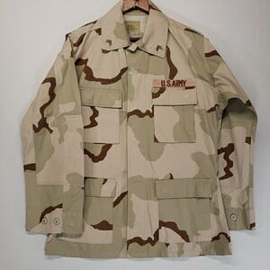 US Army Desert Camo Combat Coat Medium Long Jacket